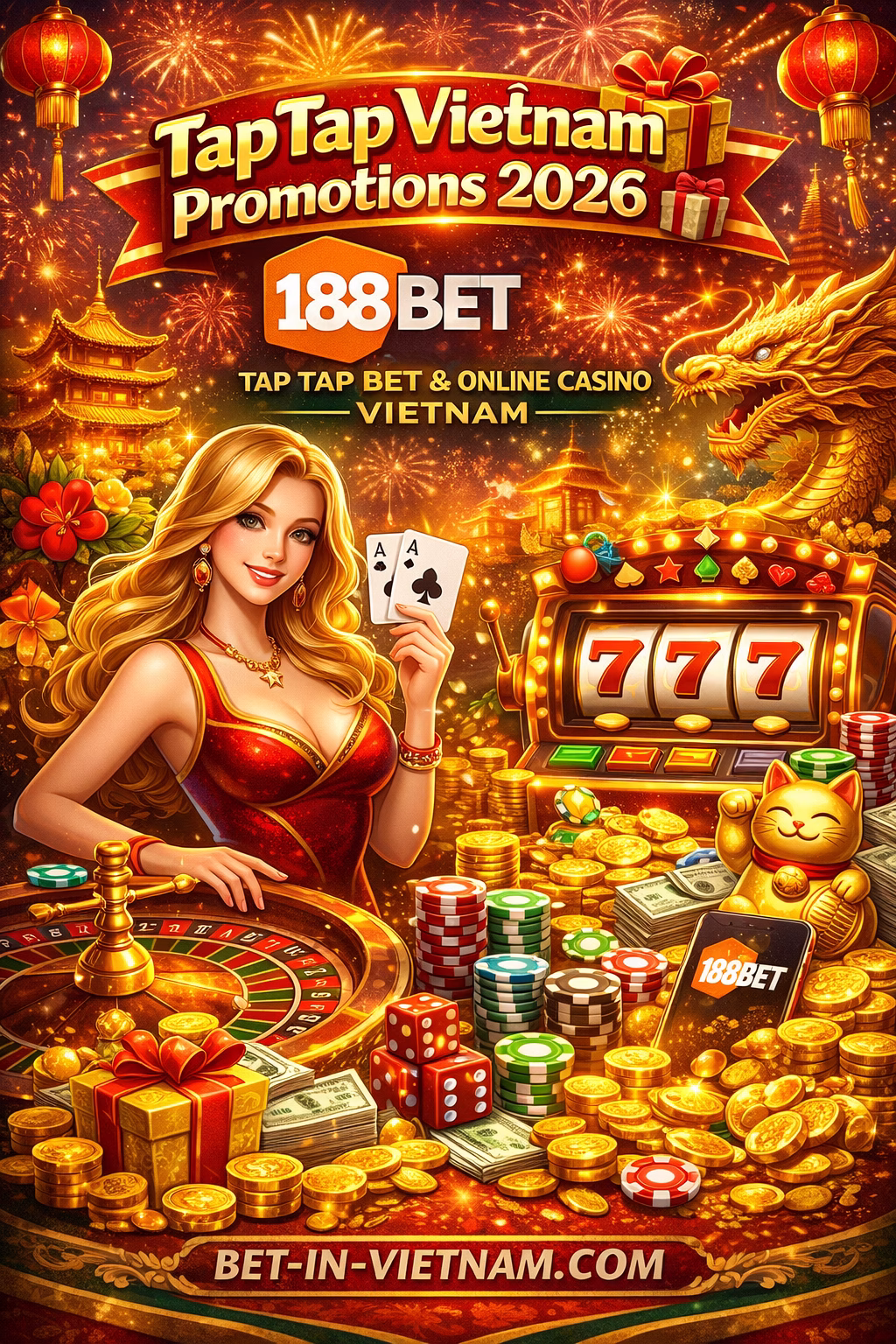 TapTap Vietnam Promotions 2026 🎁 | 188BET TapTap Bet & Casino Bonuses
