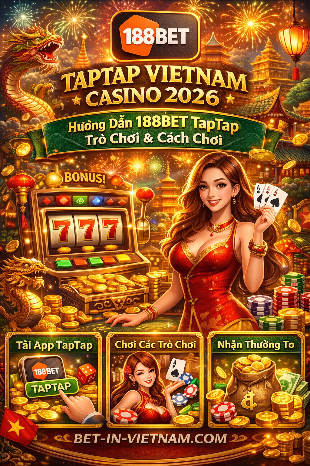 TapTap Vietnam Casino (2026) 🎰 188BET TapTap Guide, Games & How to Play