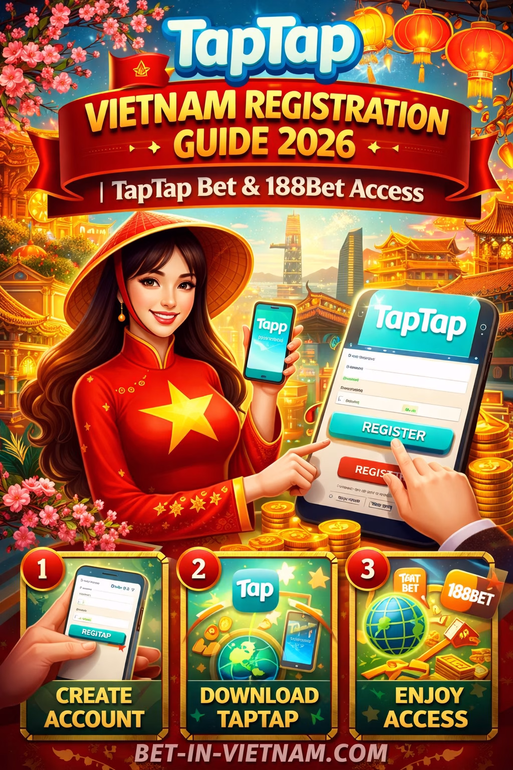 TapTap Vietnam Registration Guide 2026 🇻🇳 | Create Your TapTap Bet Account